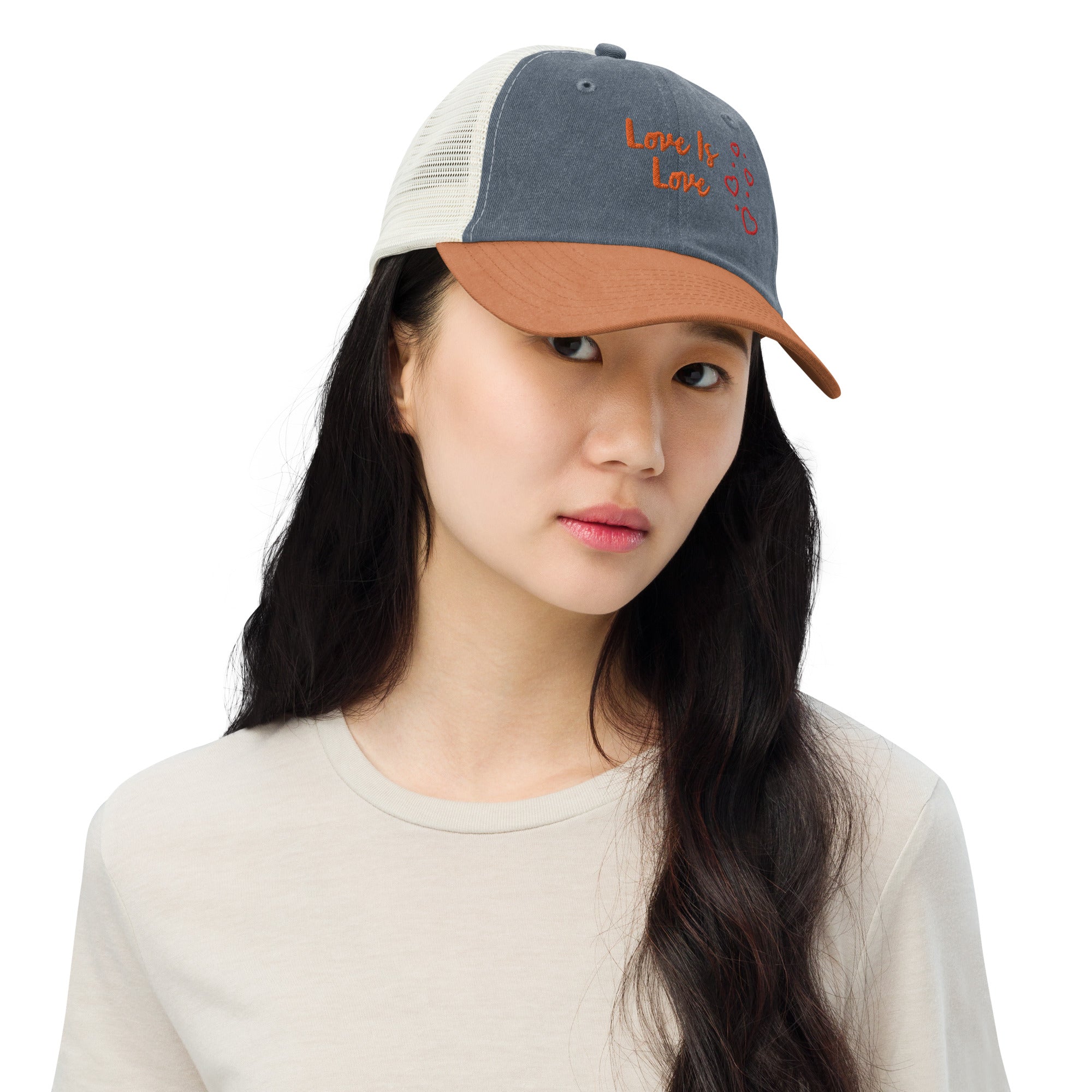 Love Is Love Pigment-Dyed Cap